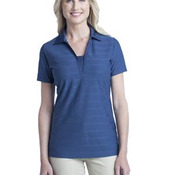 Ladies Horizontal Texture Polo