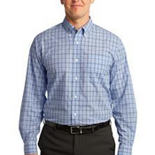 Crosshatch Plaid Easy Care Shirt