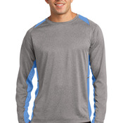 Long Sleeve Heather Colorblock Contender Tee