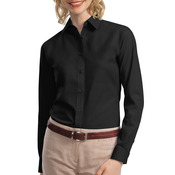 Ladies Long Sleeve Value Poplin Shirt